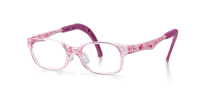 KIDS D RANGE - TKDC13 - PINK / TRANSPARENT HEARTS