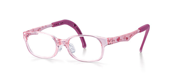 KIDS D RANGE - TKDC13 - PINK / TRANSPARENT HEARTS