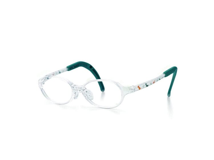KIDS A RANGE - TKAC29 - CLEAR / GREEN DINOSAURS