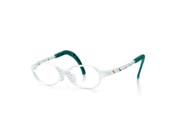 KIDS A RANGE - TKAC29 - CLEAR / GREEN DINOSAURS